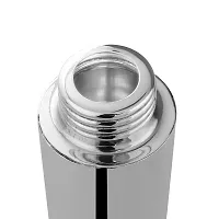 Regular Stainless Steel Baby Feeding Bottles (240 ML Mirror Finish Plain Silver) with Steel Travel Cap, Nipple-thumb2