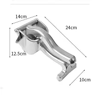 Hand Pressed Lemon Squeezer and Citrus Juicer for Fast and Easy Juice Extraction, Durable and Heavy Duty Construction, Ideal for Cocktails, Recipes, and Cooking-thumb3