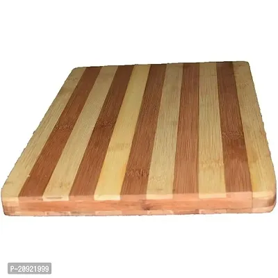 Small Bamboo Cutting Board for Kitchen | Wooden Chopping Block | Meat, Vegetables, Cheese  Charcuterie Board Handcrafted Wooden Vegetable Chopper-thumb3