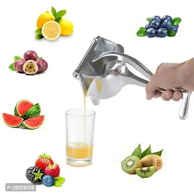 Efficient Manual Lemon Juice Extractor - Hand Pressed Lemon Squeezer and Citrus Juicer for Fast and Easy Juice Extraction, Durable and Heavy Duty Construction.