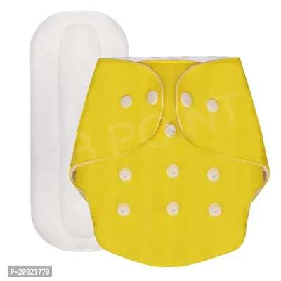 Pack of 2 All-in-One Cloth Diapers with Inserts for Easy Diapering - Hassle-Free and Convenient for Busy Parents-thumb3