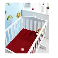 Crib Mattress Water Proof Bed Dry Sheets for Kids Baby Bed Protectors Mattress Protectors for New Born Children Bed Sheet Medium Size 100 Cm x 70 cm-thumb2