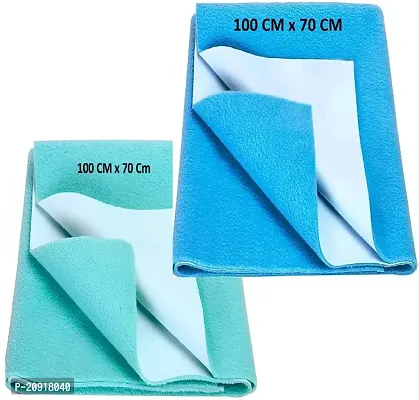 100 x70 CM Waterproof  Washable Bed Sheet/Mattress Protection Sheet/Crib Sheet Medium/Bed Protector Bed Protector Bed Sheet Protector for New Born Infant Child Medium Size 100x70CM