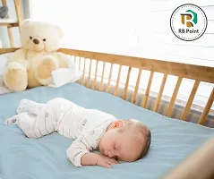 New Born Baby Urine Sheets Waterproof Bed Protector Baby Dry Sheet Medium Sheet 100 x 70 Cm-thumb3