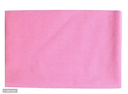 Reusable Mat Sheet Water Proof/Extra Absorbent Dry Sheets/Bed Protector 100% Waterproof Cotton Material Skin Friendly Fabric Fast Urine Absorbent 100x70cm Pink Color-thumb5