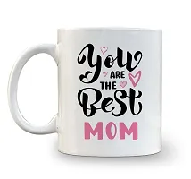 RB POINT 1 Piece Mothers Day/Fathers Day for Mom Dad, to The Best Dad Mom in The World Mug (Ceramic, 325 ml)-thumb2