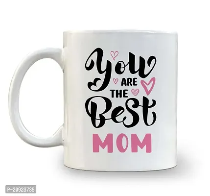 RB POINT 1 Piece Mothers Day/Fathers Day for Mom Dad, to The Best Dad Mom in The World Mug (Ceramic, 325 ml)-thumb3