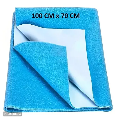 Quickly Dry Super Soft, Reusable Mat/Absorbent Sheets/Mattress Protector (Size:100 Cm X 70 Cm) Waterproof Dry Sheet for New Born Baby-thumb2