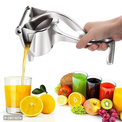 Hand Juicer for Fruits and Vegetables with Aluminium Handle Locking System, Shake, Smoothies, Travel Juicer for Fruits and Vegetables, Fruit Juicer for All Fruits-thumb0