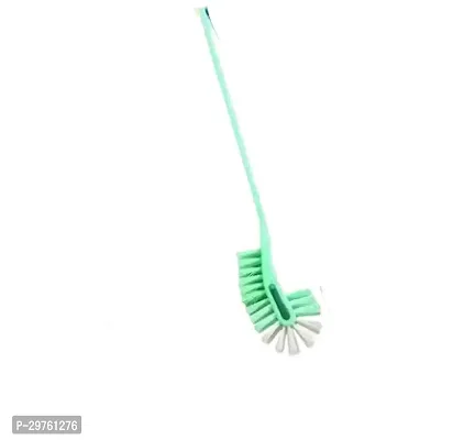 Long Handle Bristles Plastic Toilet Cleaning Bathroom Brush With Holder