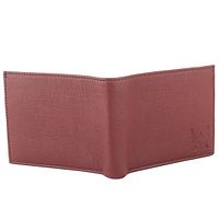 ARFA Fancy Trendy Artificial Leather Mens Brown Plain Album Wallet-thumb4