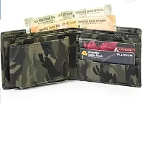 Stylist Latest Artificial Leather Mens Army Album Wallet-thumb2