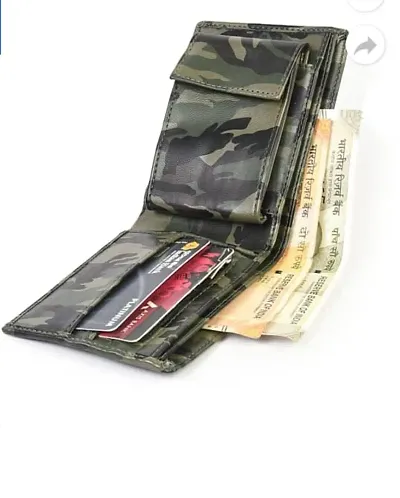 Stylish Artificial Leather Two Fold Wallets For Men