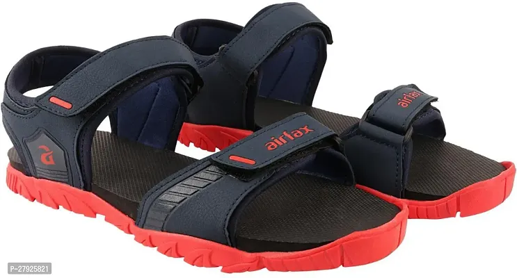 Stylish Blue Comfortable Sports Sandals For Men-thumb0