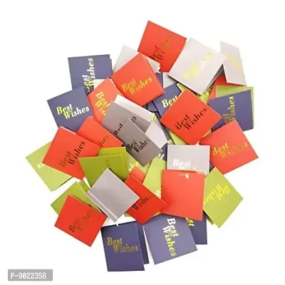 SATYAM KRAFT 20 Pcs Paper Small Traditional Gift Tag for bookmarks tags, cupcake toppers, wish trees, thank you notes, love notes, scrapbooking (Pack of 20, 3.5 cm x 0.2 cm x 4.5 cm) (20)-thumb2