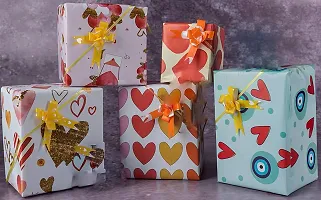 5pcs Gift Wrapping Paper Birthday Gift Paper Gift Box Valentine's