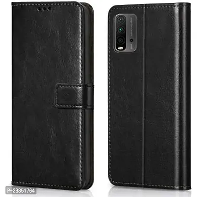 Coverview Flip Cover for Redmi 9 Power - Charcoal Black-thumb0