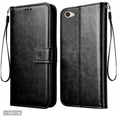 Coverview Flip Cover for Vivo Y71 - Charcoal Black