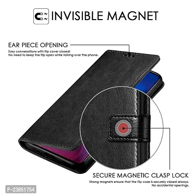 Coverview Flip Cover for Mi Redmi 8A - Charcoal Black-thumb5