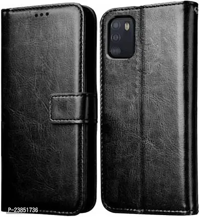 Coverview Flip Cover for POCO M3 - Charcoal Black