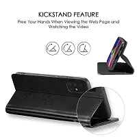 Coverview Flip Cover for POCO M3 - Charcoal Black-thumb3