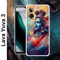 Designer Soft Silicone Mobile Back Cover For Lava Yuva 3-thumb1