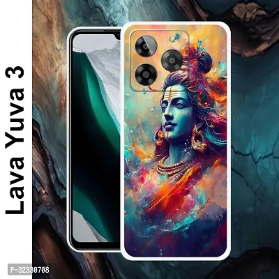 Designer Soft Silicone Mobile Back Cover For Lava Yuva 3-thumb2