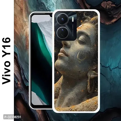 Designer Soft Silicone Mobile Back Cover For Vivo Y16-thumb2