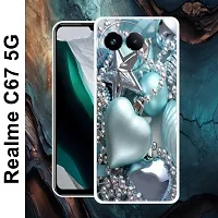 Designer Soft Silicone Mobile Back Cover For Realme C67 5G-thumb1