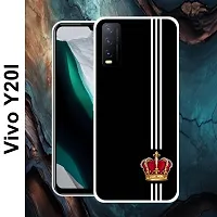 Designer Soft Silicone Mobile Back Cover For Vivo Y20I-thumb1