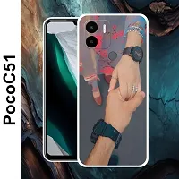 Designer Soft Silicone Mobile Back Cover For MI A1-thumb1