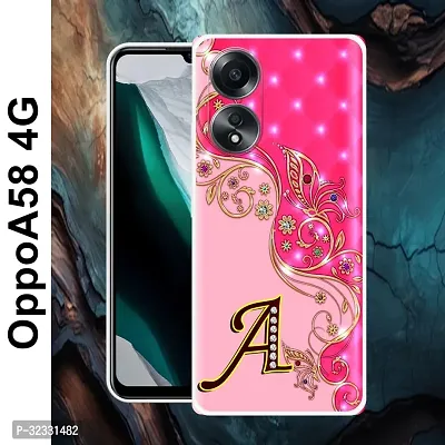 Designer Soft Silicone Mobile Back Cover For Oppo A58 4G-thumb2