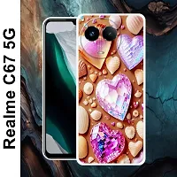 Designer Soft Silicone Mobile Back Cover For Realme C67 5G-thumb1