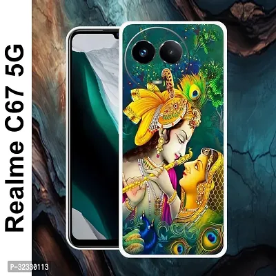 Designer Soft Silicone Mobile Back Cover For Realme C67 5G-thumb2