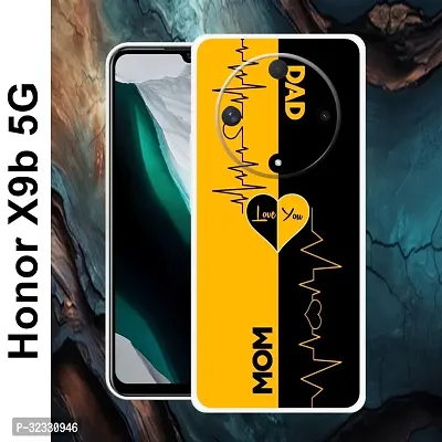 Designer Soft Silicone Mobile Back Cover For Honor X9b 5G