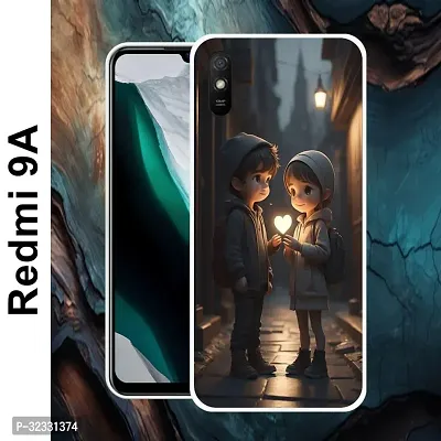 Designer Soft Silicone Mobile Back Cover For Redmi 9i