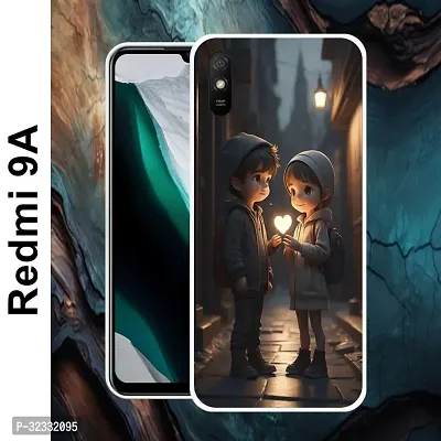 Designer Soft Silicone Mobile Back Cover For Redmi 9A-thumb0