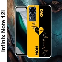 Designer Soft Silicone Mobile Back Cover For Infinix Note 12i-thumb1