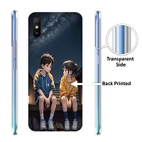 Designer Soft Silicone Mobile Back Cover For Redmi 9A-thumb2