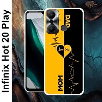 Designer Soft Silicone Mobile Back Cover For Infinix Hot 20 Play-thumb1