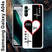 Designer Soft Silicone Mobile Back Cover For Samsung Galaxy A04S-thumb1