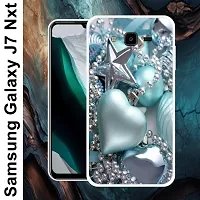 Designer Soft Silicone Mobile Back Cover For Samsung Galaxy J7-thumb1