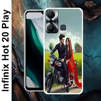 Designer Soft Silicone Mobile Back Cover For Infinix Hot 20 Play-thumb1