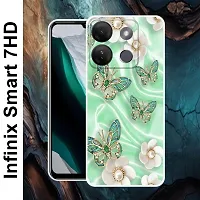 Designer Soft Silicone Mobile Back Cover For Infinix Smart7-thumb1