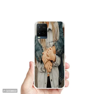 Designer Soft Silicone Mobile Back Cover For Vivo Y21A-thumb0