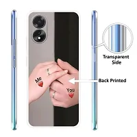 Designer Soft Silicone Mobile Back Cover For Oppo A18-thumb2