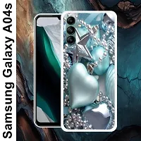 Designer Soft Silicone Mobile Back Cover For Samsung Galaxy A04S-thumb1