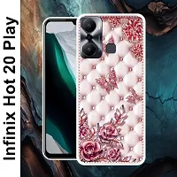 Designer Soft Silicone Mobile Back Cover For Infinix Hot 20 Play-thumb1