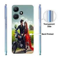 Designer Soft Silicone Mobile Back Cover For Infinix Hot 30i-thumb3