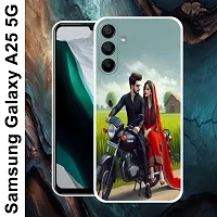 Designer Soft Silicone Mobile Back Cover For Samsung Galaxy A25 5G-thumb1